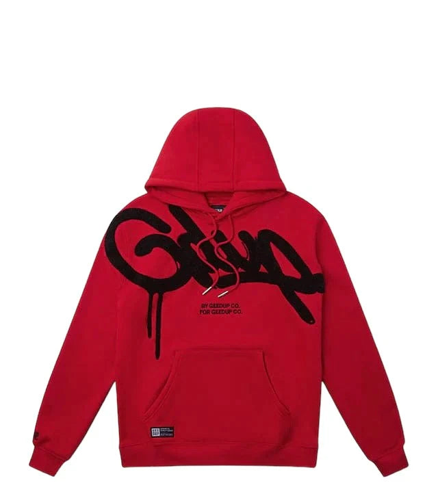 Handstyle Hoodie Red